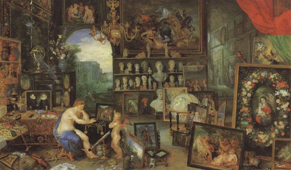 Jan Brueghel Allegory of Sight oil painting picture